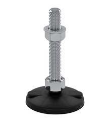 Maschinenfuß - Gelenkfuß KFB 100 N, mit Anti-Slip-Platte