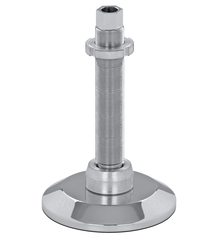 Nivellierfuß - Stellfuß JCMHD 130C-S6-HSD180 mit Anti-Slip-Platte -