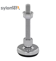 Maschinenfuß - Stellfuß SF 50 mit Dämpfungsplatte - Sylomer ®