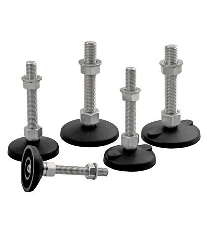 Maschinenfüße - Gelenkfüße ohne Anti-Slip-Platte KF(B)